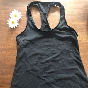 Cute Ruffled LULULEMON Tank Top